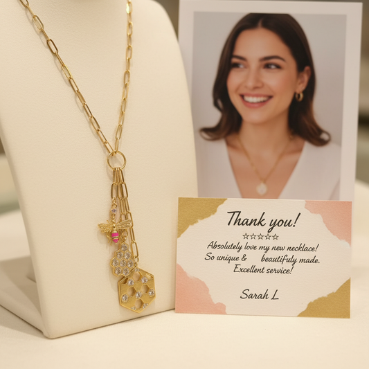 Scuttle Bee Aura Necklace™