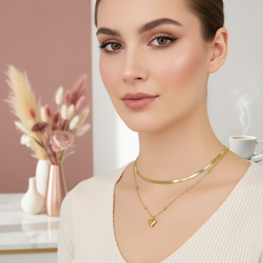 Golden Amor Layered Necklace™