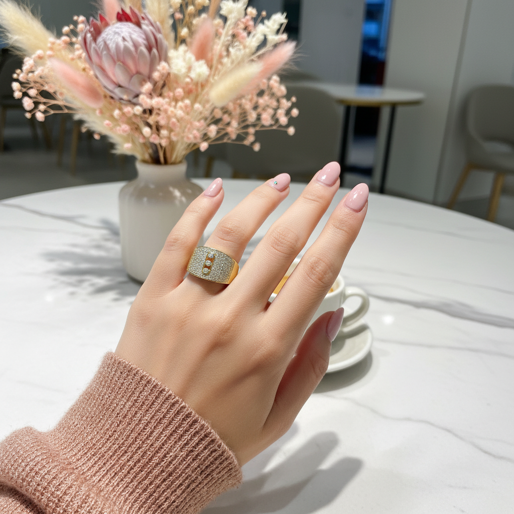 Celestial Crest™ Pavé Ring™