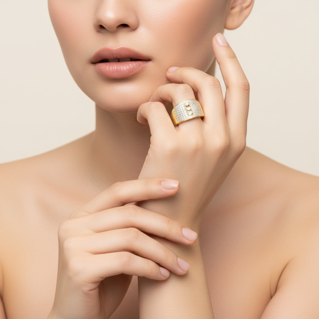 Celestial Crest™ Pavé Ring™